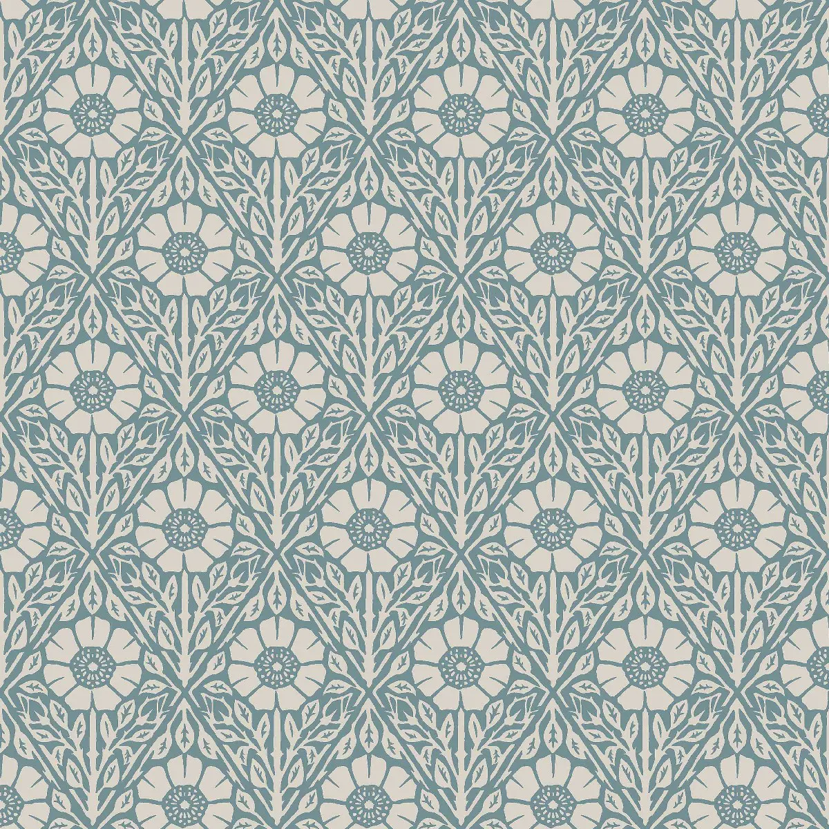 Tapet Nordic Folk Nyponros 5813