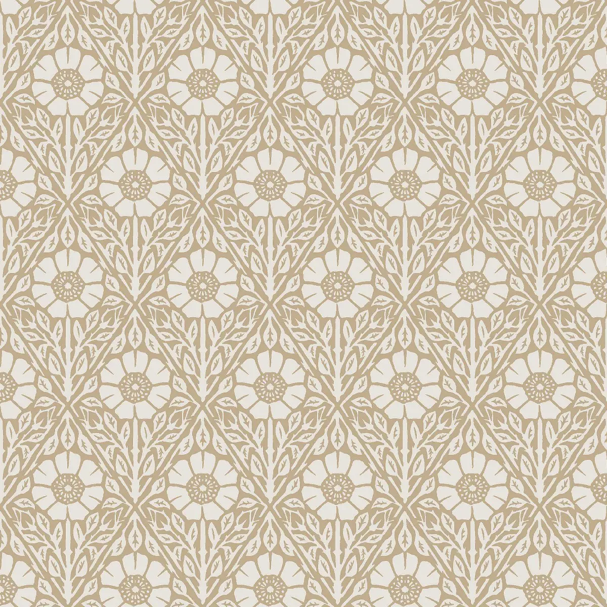 Tapet Nordic Folk Nyponros 5814