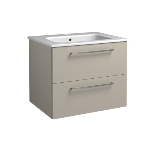 Badrumsmöbel Joy 60cm, Taupe, Slät
