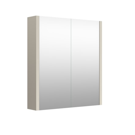 Spegelskåp Joy 60x65cm, Taupe