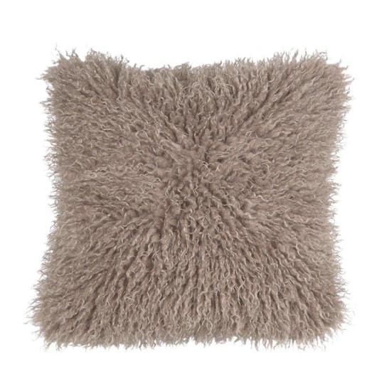 Kuddfodral Curly Sand, 48x48cm