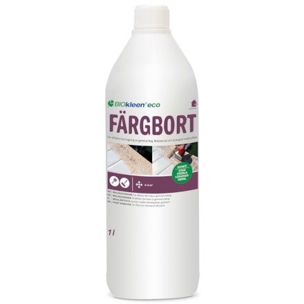 Färgborttagningsmedel Färgbort 1L