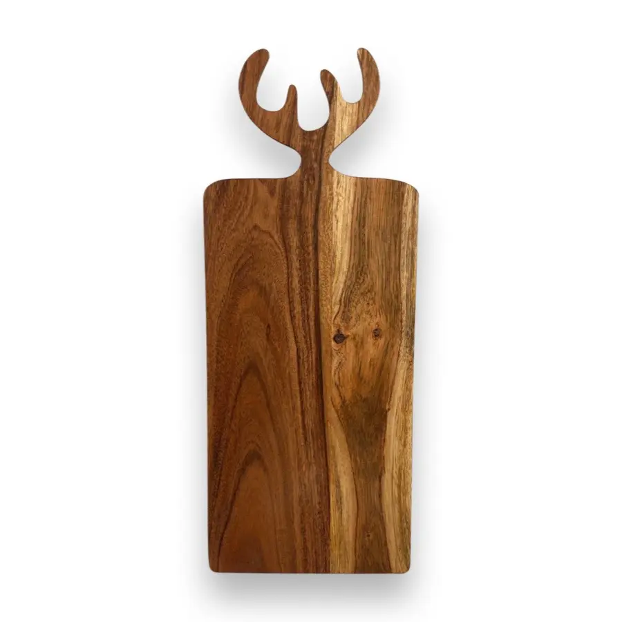 Skärbräda Woody Elk Chopping Board Large Brun, 50x20x2.5cm