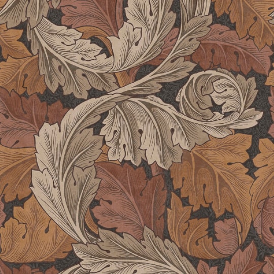 Tapet Laura Ashley Vol. 3 Acanthus Burnt Orange 124224