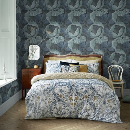 Tapet Laura Ashley Vol. 3 Acanthus Blue 124225