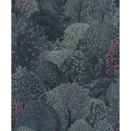 Tapet Utopia II Arboretum Navy Berry 91751