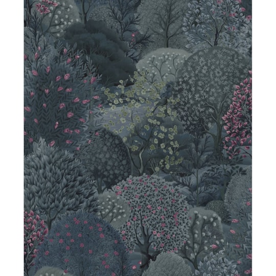Tapet Utopia II Arboretum Navy Berry 91751