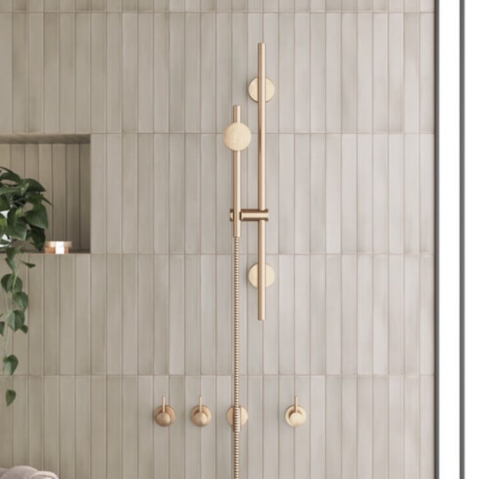 Kakel Massimo Siena Earth Beige, 5x40cm, Matt