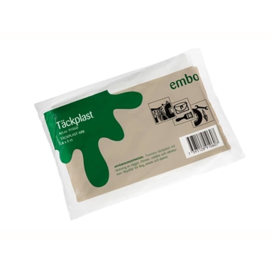 Täckplast 4x5m