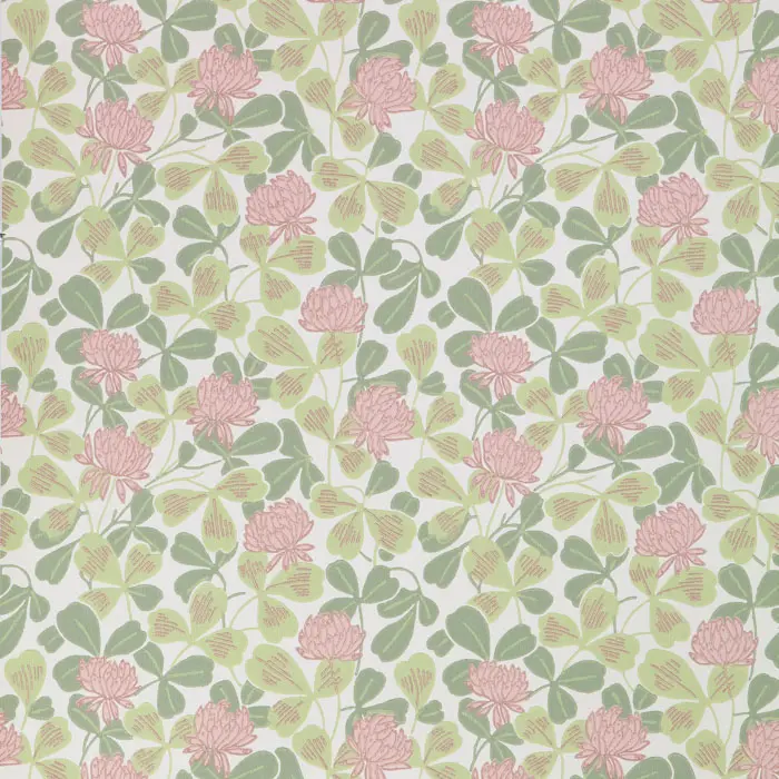 Tapet Gammalsvenska Papper Klöver 033-14