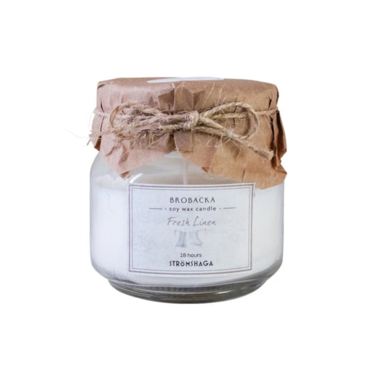 Doftljus Brobacka Fresh Linen Liten 80mm