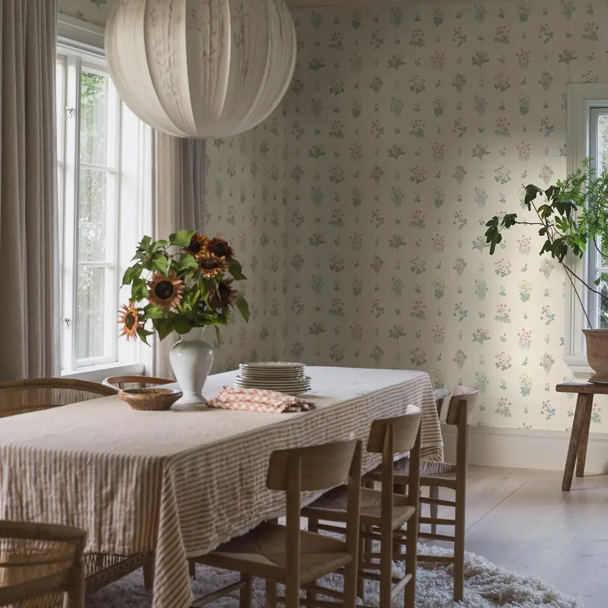 Tapet Österlen Ängsflora 6951