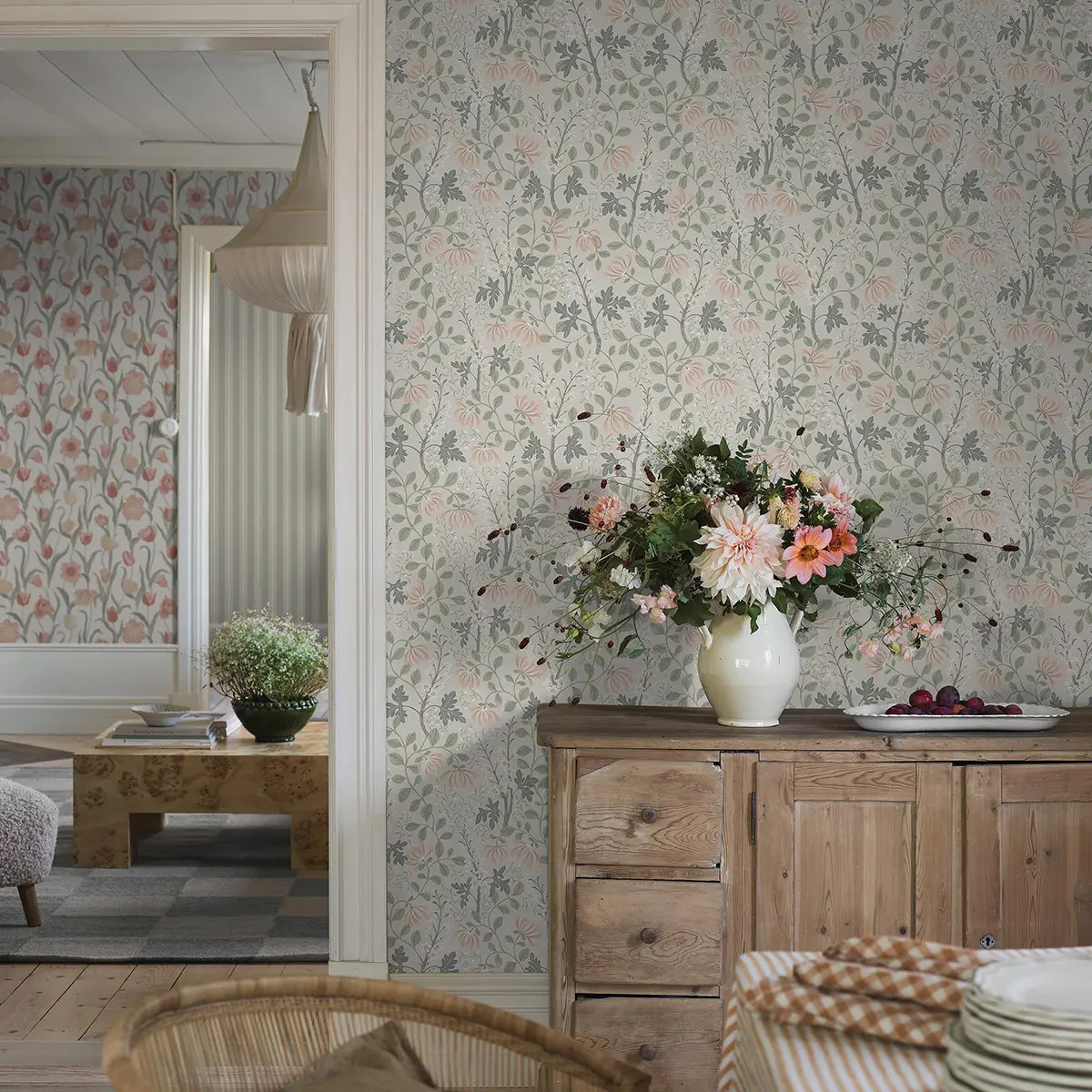 Tapet Österlen Trädgårdsfröjd 6983