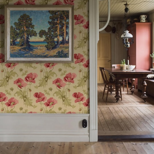 Tapet Vallmo Anno II 8090