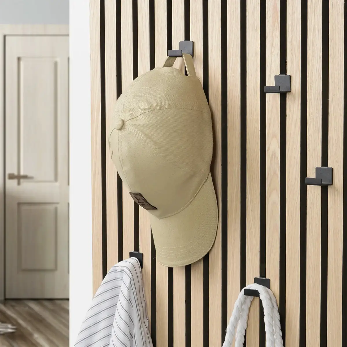 Krok Till Akustikpanel, 2st Matt, Svart