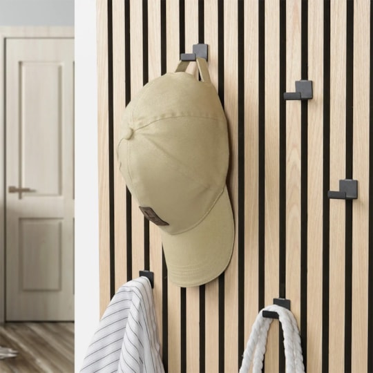 Krok Till Akustikpanel, 2st Matt, Svart