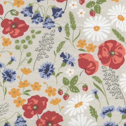 Vaxduk Midsommar Multi, 138cm
