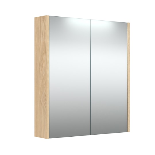 Spegelskåp Pure Only Joy Scandic 60x65cm, Matt, Ljus Ek