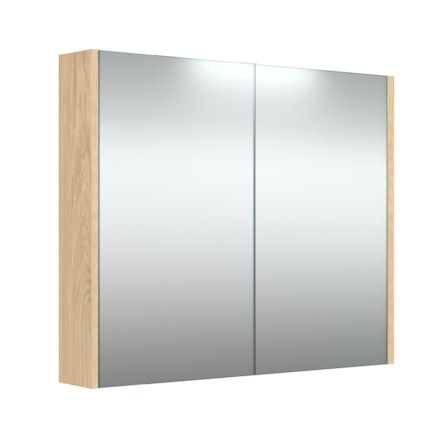 Spegelskåp Pure Only Joy Scandic 80x65cm, Matt, Ljus Ek