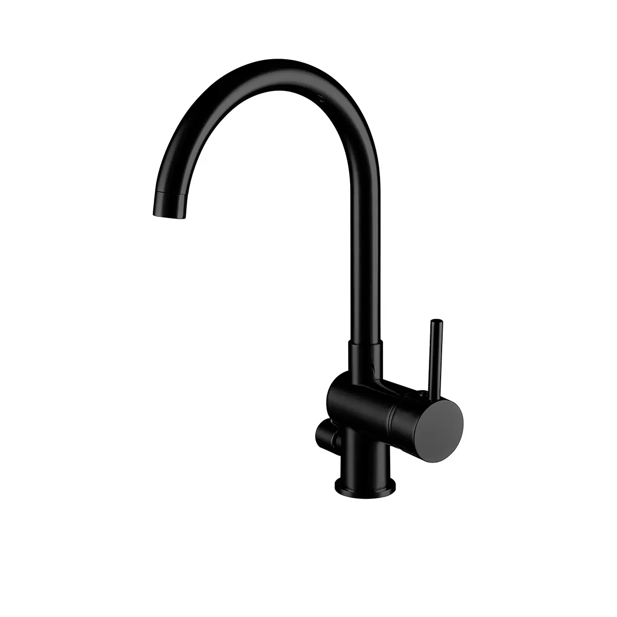 Köksblandare Aruba Matt, Svart