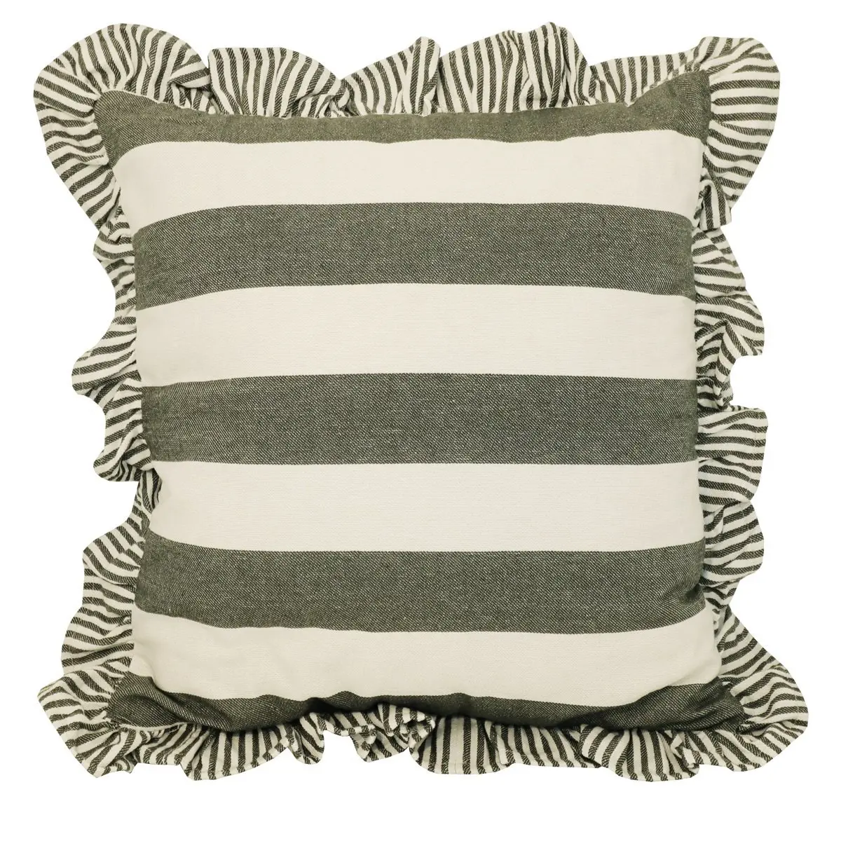 Kuddfodral Filippa Grön, 45x45cm