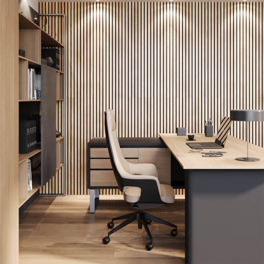 Akustikpanel Vasaberg 2400x520x18mm, Ek