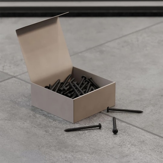 Skruv Akustikpanel Svart, 12x55mm, 50st