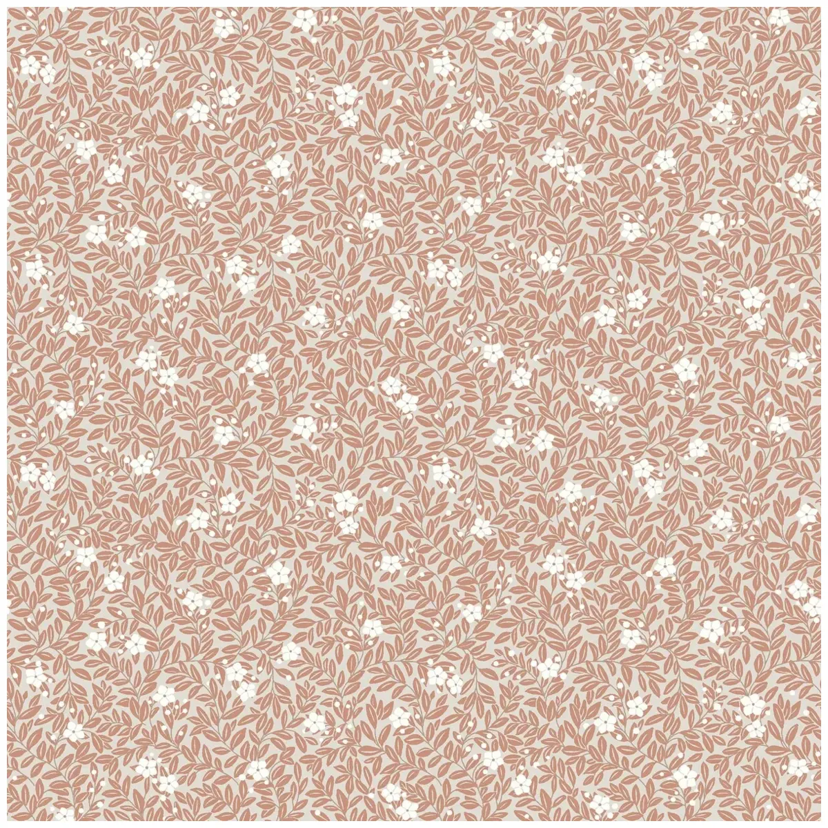 Tapet Myrten Röd 5733