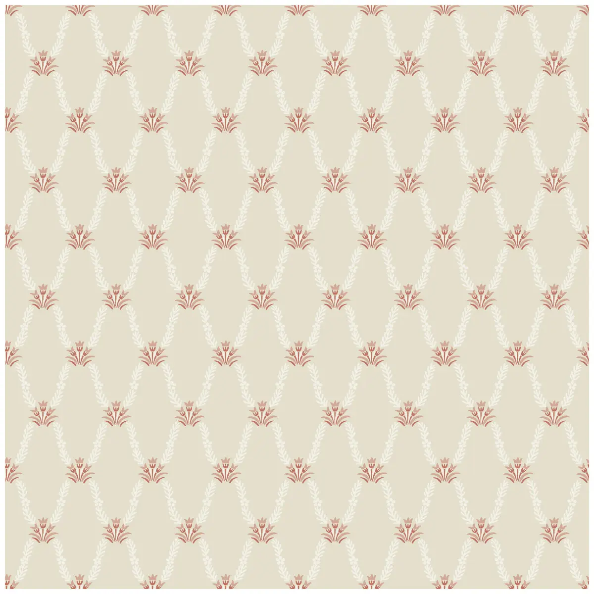 Tapet Linnea Hedvig Röd 433-03