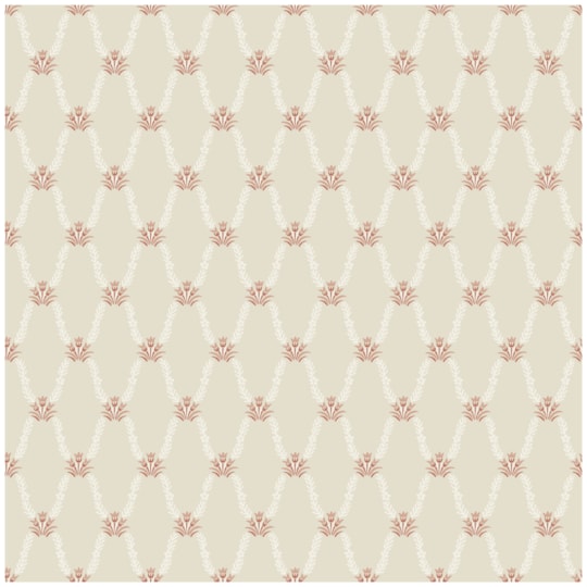 Tapet Linnea Hedvig Röd 433-03