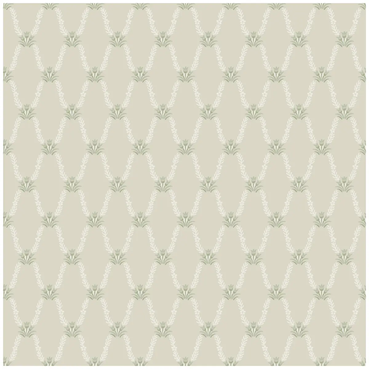 Tapet Linnea Hedvig Grön 433-04