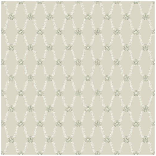 Tapet Linnea Hedvig Grön 433-04