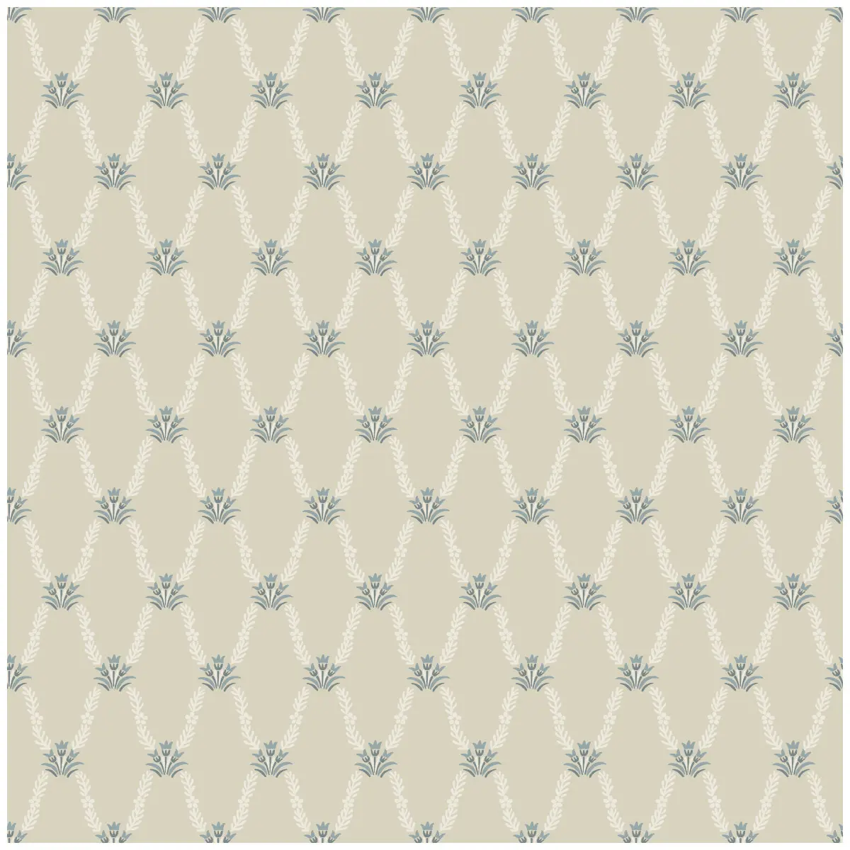 Tapet Linnea Hedvig Blå 433-05