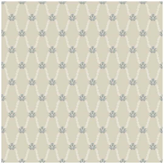 Tapet Linnea Hedvig Blå 433-05