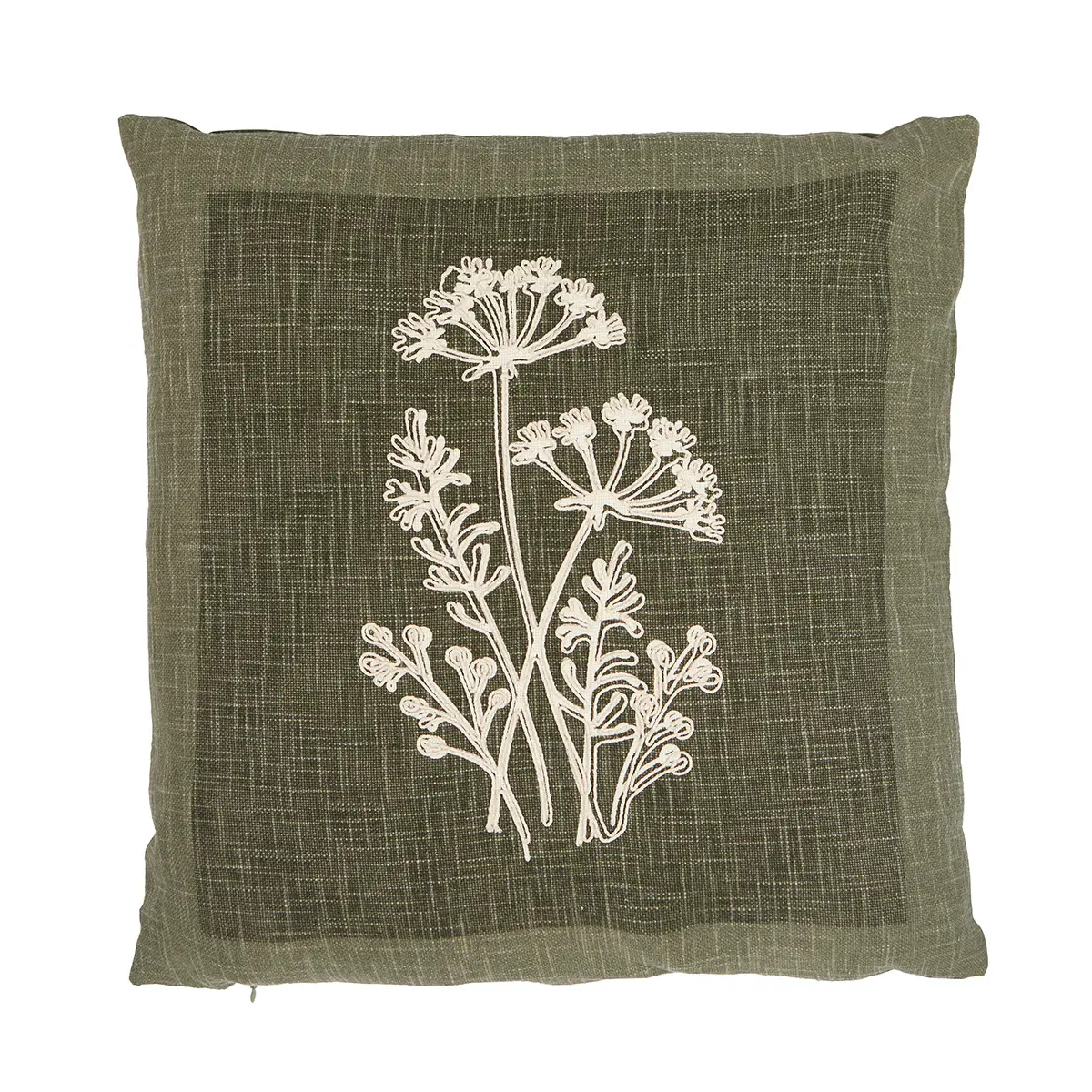 Kuddfodral Laura Grön, 48x48cm