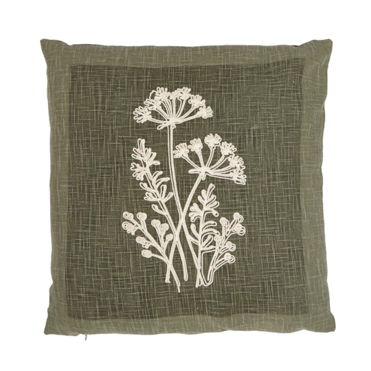 Kuddfodral Laura Grön, 48x48cm