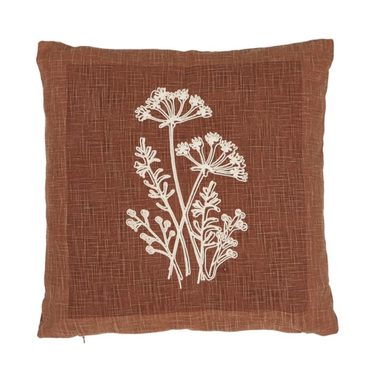 Kuddfodral Laura Rost, 48x48cm