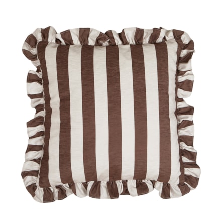 Kuddfodral Zenga Choklad, 48x48cm