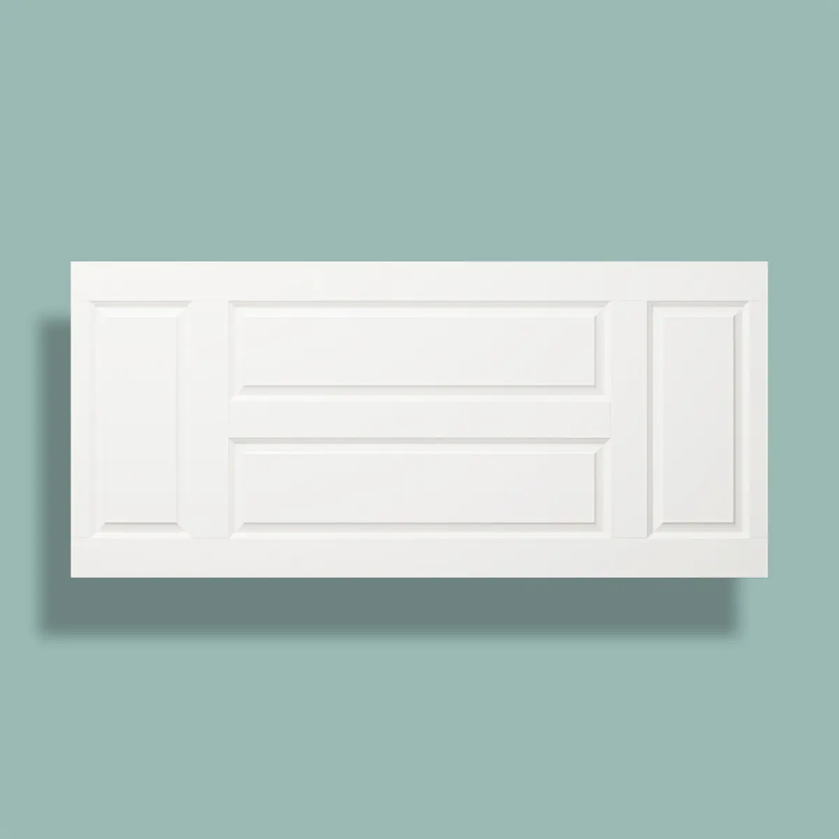 Panel Solliden Slott 4SP Vitlackad HDF 184x837