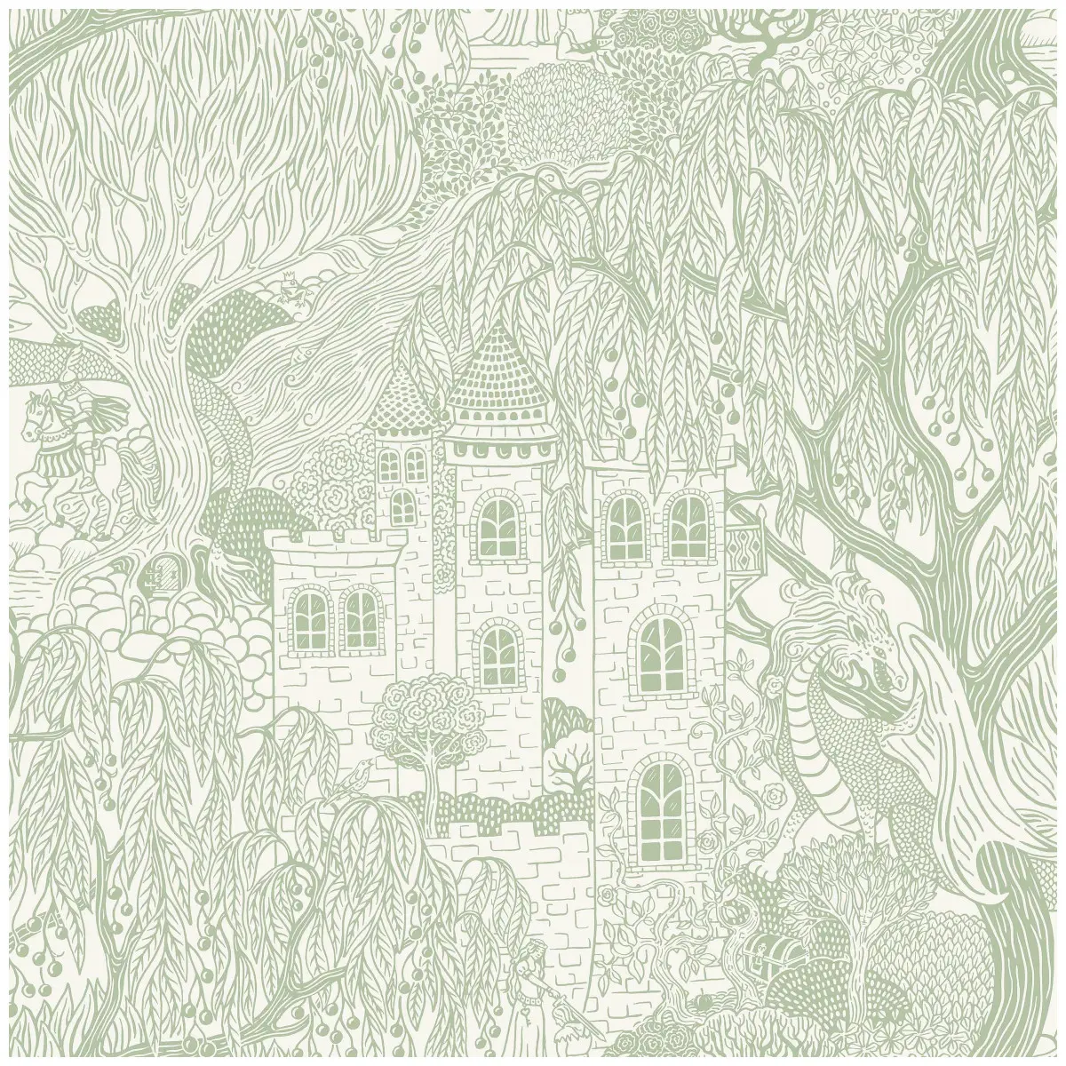 Tapet Fairyland Kingdom of the Willow 8144