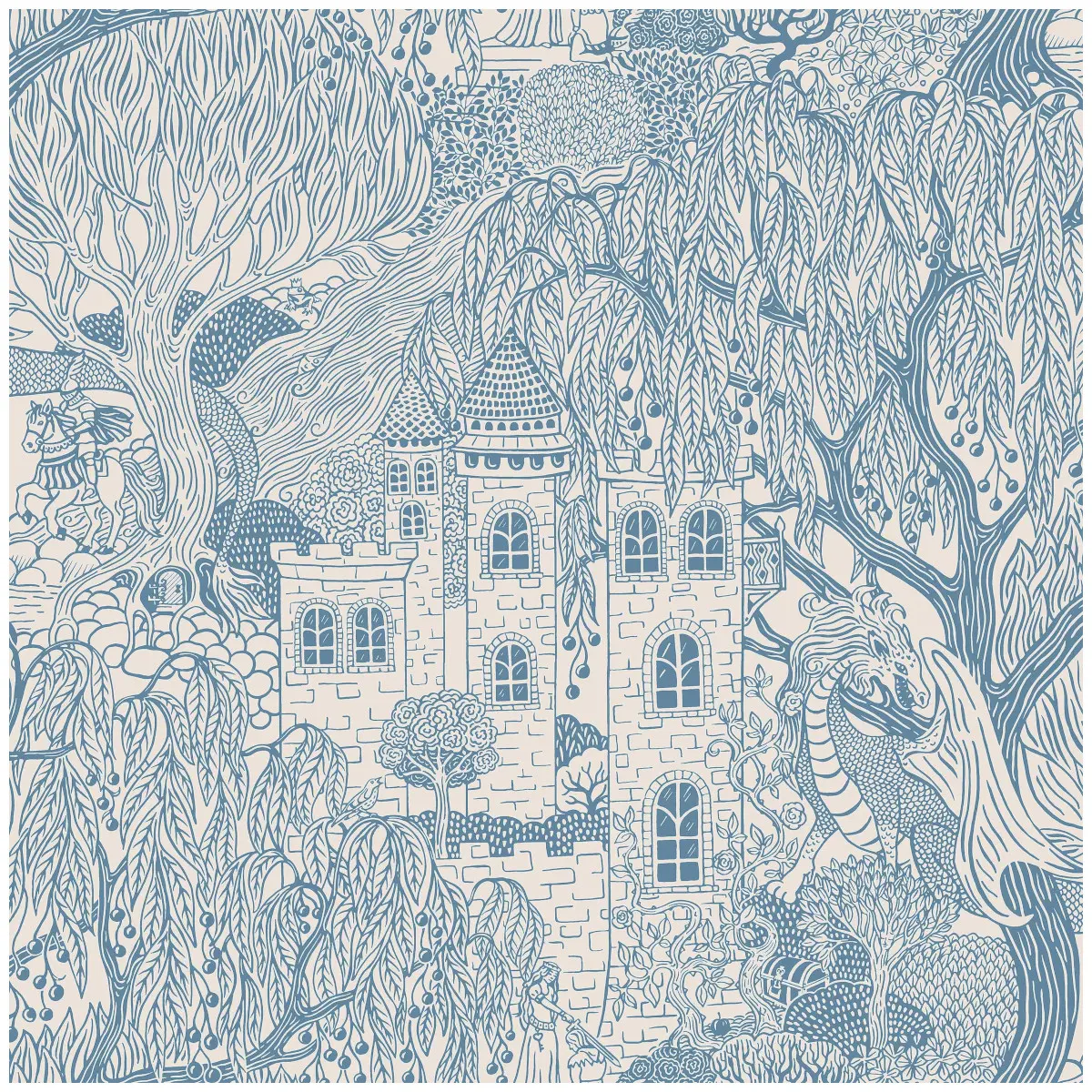 Tapet Fairyland Kingdom of the Willow 8147