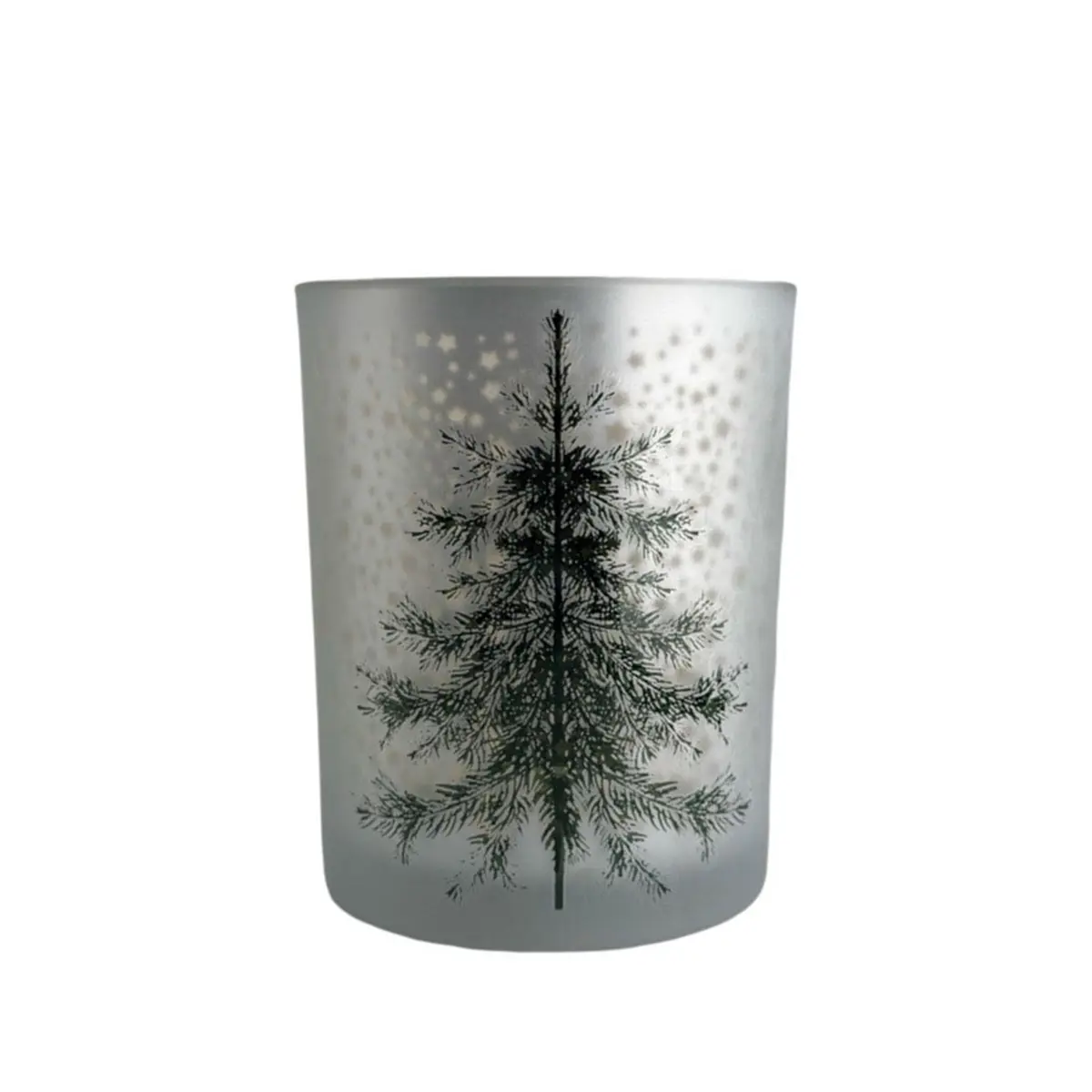 Ljuslykta Solo L Glas, Grön