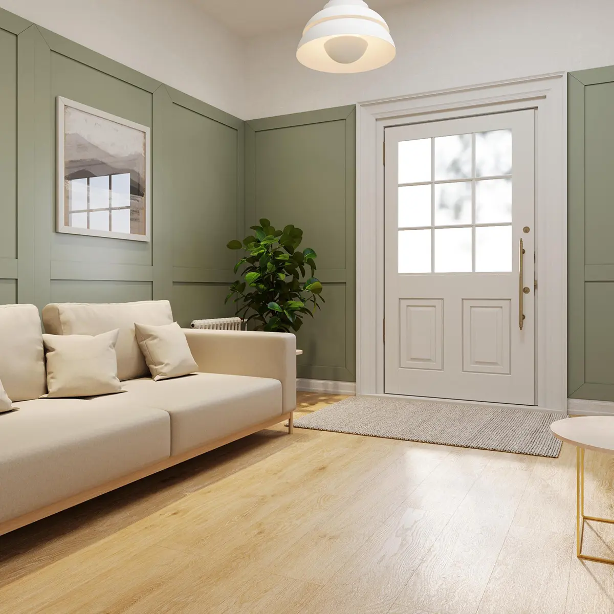 Vinylgolv Washed Oak Ek, 1-stav