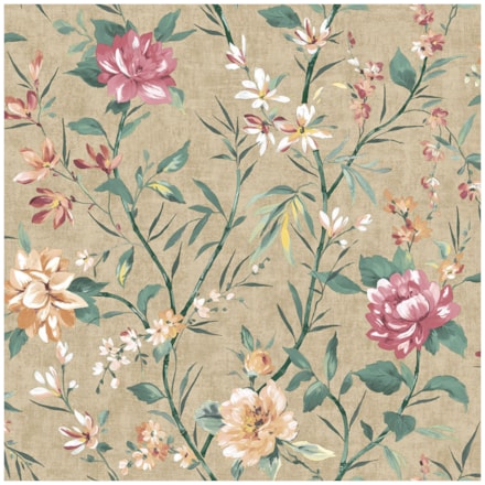 Tapet Journey to the East Sazanka Taupe 91851
