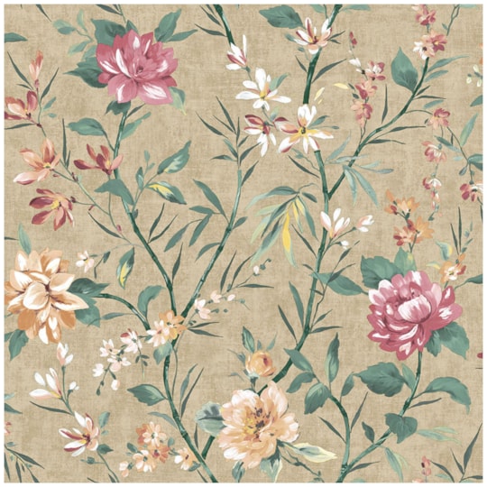 Tapet Journey to the East Sazanka Taupe 91851