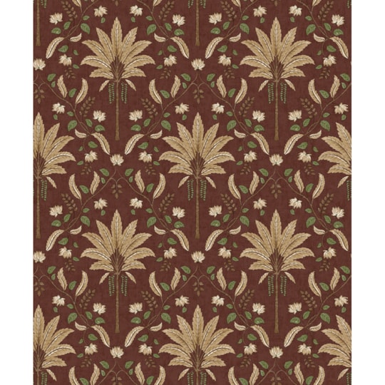 Tapet Journey to the East Ariara Maroon 91792