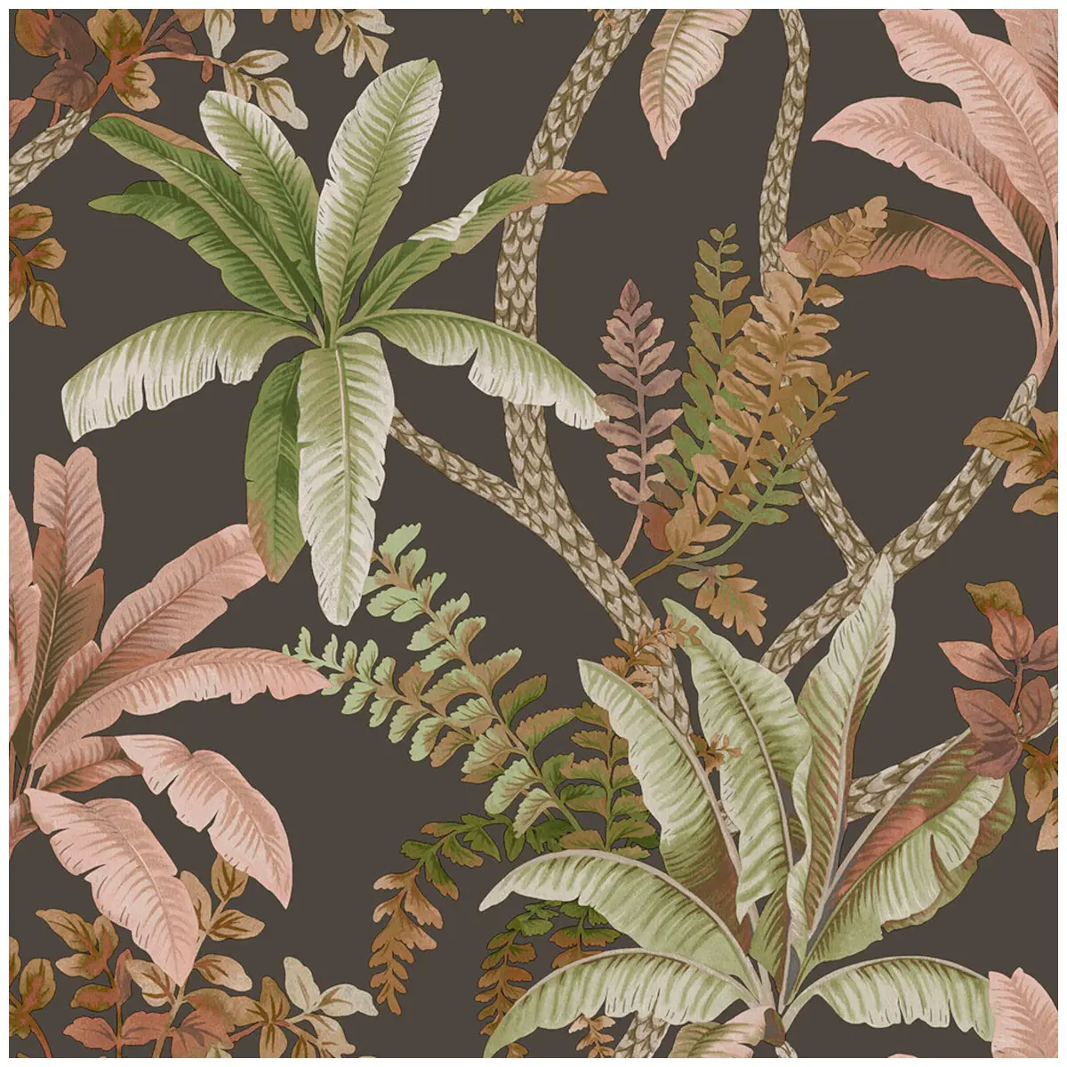 Tapet Journey to the East Saranda Charcoal 91823