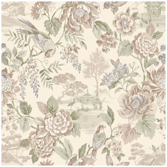 Tapet Journey to the East Hana Cream 91833