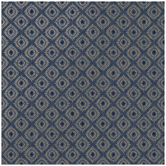 Tapet Journey to the East Sunstone Navy 91872