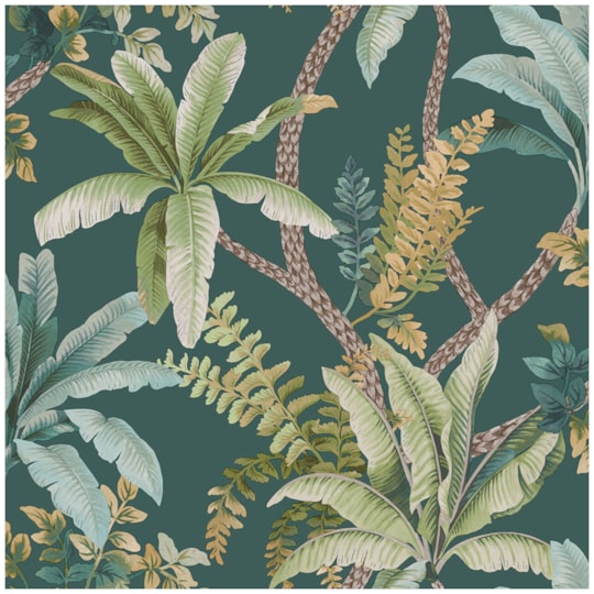 Tapet Journey to the East Saranda Teal 91821